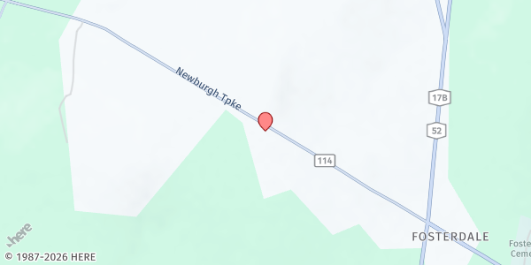Map showing Ben Ben Farm Stand at 1082 County Road 114, Cohecton, NY