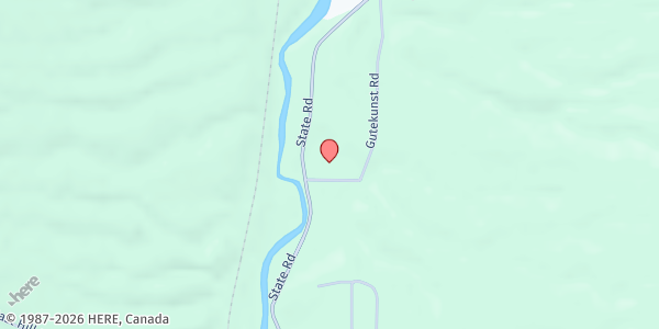 Map showing BREAD OF LIFE OUTREACH - Colden Distribution Site at 8448 Gutekunst Rd, Colden, NY