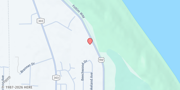 Map showing TOUCH - Together Our Unity Can Heal at 209 Route 9W, Congers, NY