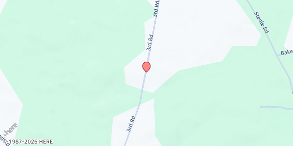 Map showing Copenhagen Food Pantry at 9871 #3 Road, Copenhagen, NY