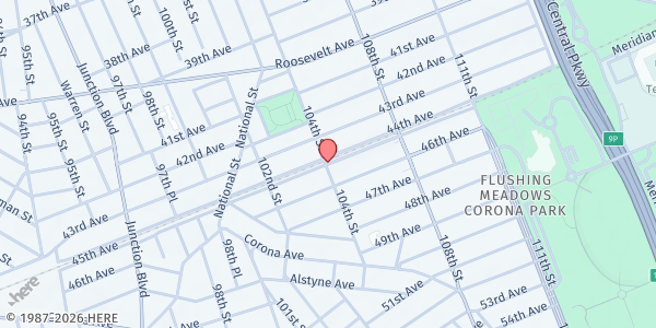 Map showing Corona SDA Church at , Corona, NY