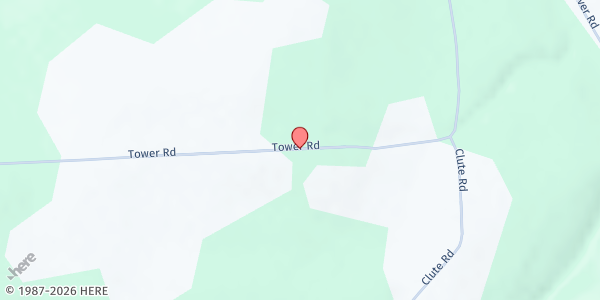 Map showing Plunkett Farms Farm Stand at 2180 Tower Road, Cortland, NY