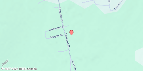 Map showing JCEO - Dannemora at 44 Emmonds St., Dannemora, NY