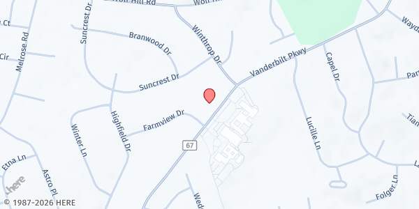 Map showing Half Hollow Hills Community Library at 55 Vanderbilt Parkway, Dix Hills, NY