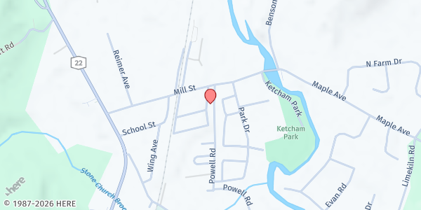 Map showing Eastern Dutchess Community Action - Dover Plains at 3414 Route 22, Dover Plains, NY