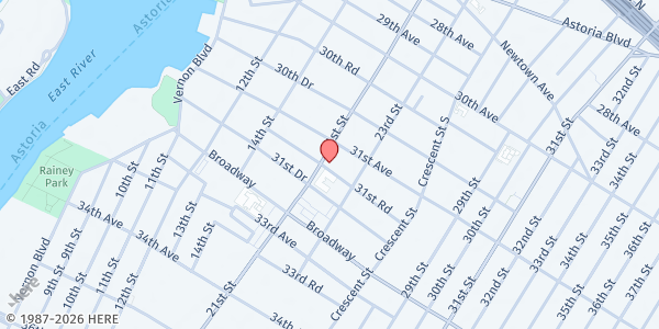 Map showing Cienfuegos Food Pantry at 90-33 Corona Avenue, Elmhurst, NY