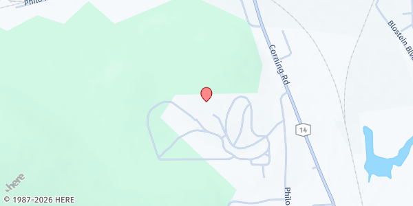 Map showing School Food Center - Elmira GST BOCES Phoenix Academy at 459 Philo Rd., Elmira, NY