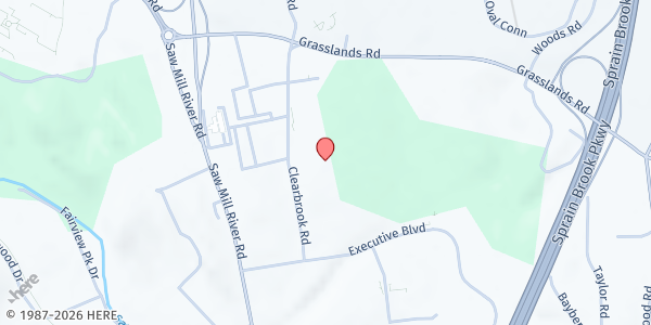 Map showing Feeding Westchester - Elmsford at 200 Clearbrook Rd, Elmsford, NY
