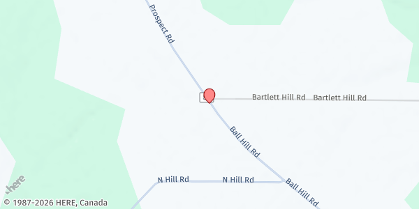 Map showing NEIGHBOR TO NEIGHBOR FOOD PANTRY at 9495 Prospect Road, Forestville, NY