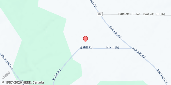 Map showing Neighbor to Neighbor Food Pantry - Forestville at 9495 PROSPECT ROAD, FORESTVILLE, NY