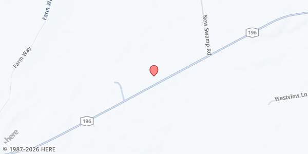 Map showing Cornerstone Outreach Center Food Pantry at 1767 State Route 196, Fort Edward, NY