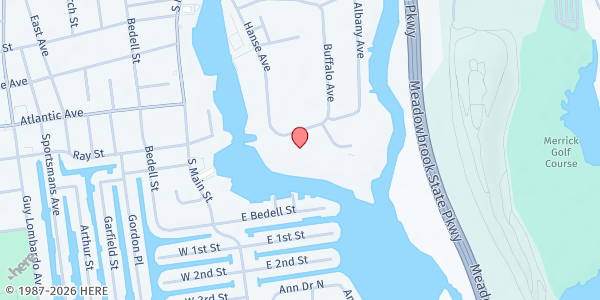Map showing Long Island Council of Churches - Freeport at 230 Hanse Avenue, Freeport, NY