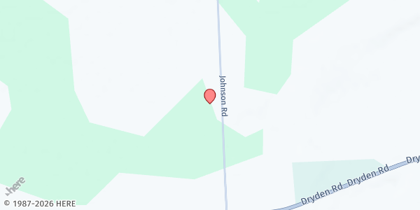 Map showing Mobile Food Pantry Freeville-Thrive Church at Thrive Church, 318 Johnson Rd, Freeville, NY