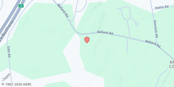 Map showing Wilton Food Pantry at 155 Ballard Road, Gansevort, NY