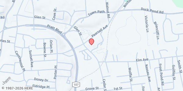 Map showing St. Patrick's Outreach - Glen Cove at 235 Glen St., Glen Cove, NY