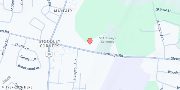 Map showing First New York Federal Credit Union at 19 Glenridge Rd, Glenville, NY