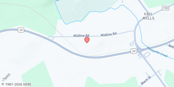 Map showing Forest Hill Towers at 305 Co Hwy 155, Gloversville, NY
