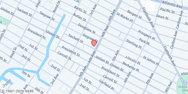Map showing Community Help in Park Slope, Inc. (CHiPS) - Gowanus at 200 4th Avenue, Gowanus, NY