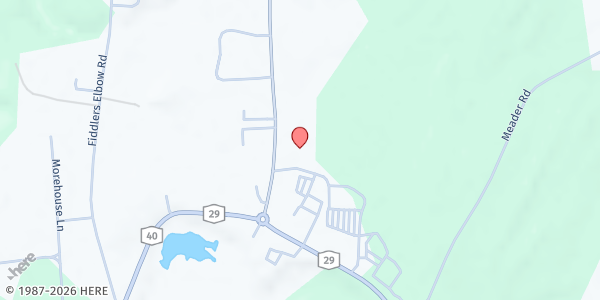 Map showing Comfort Food Community Food Pantry - Greenwich at 2530 Route 40, Greenwich, NY