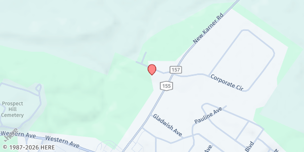 Map showing Guilderland Food Pantry at 4 Charles Blvd, Guilderland, NY