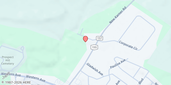 Map showing Guilderland Food Pantry at 4 Charles Blvd., Guilderland, NY