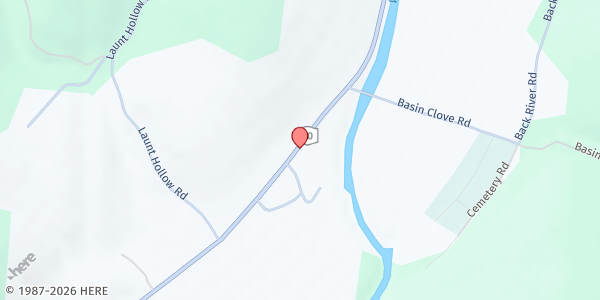 Map showing Hamden Food Bank at 35430 St Hwy 10, Hamden, NY