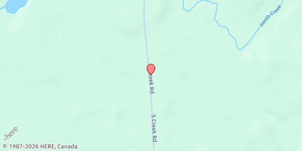 Map showing Harrisville Food Pantry at 14206 South Creek Road, Harrisville, NY