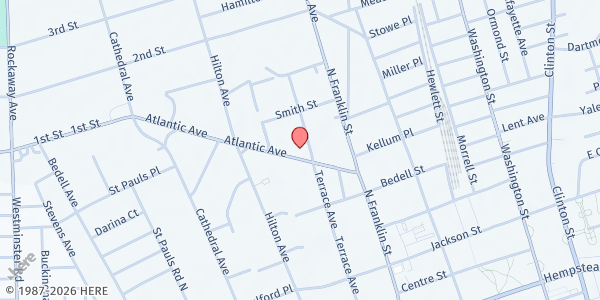 Map showing The Salvation Army/Hempstead FP at 65 Atlantic Ave., Hempstead, NY