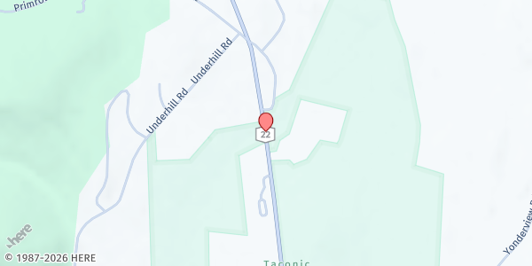 Map showing Roeliff Jansen Park at 9140 Route 23, Hillsdale, NY