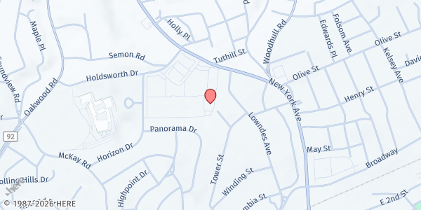 Map showing Tri Community and Youth Agency at 809 New York Avenue, Huntington, NY