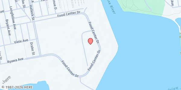 Map showing Food Bank For NYC - Hunts Point at 355 Food Center Drive, Hunts Point, NY