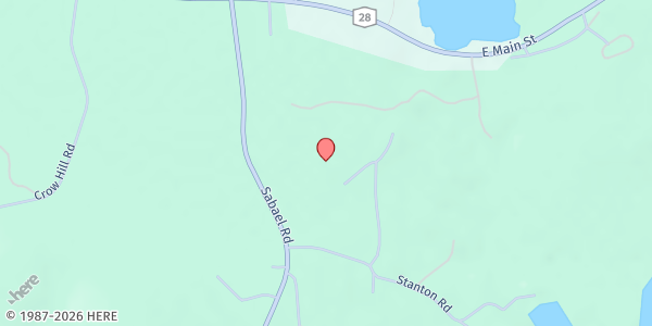 Map showing Hamilton County WIC - Indian Lake at 139 White Birch Lane, Indian Lake, NY