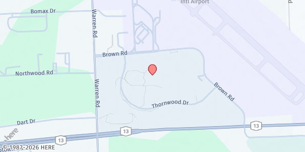 Map showing Tompkins County WIC Office at 55 Brown Rd, Ithaca, NY
