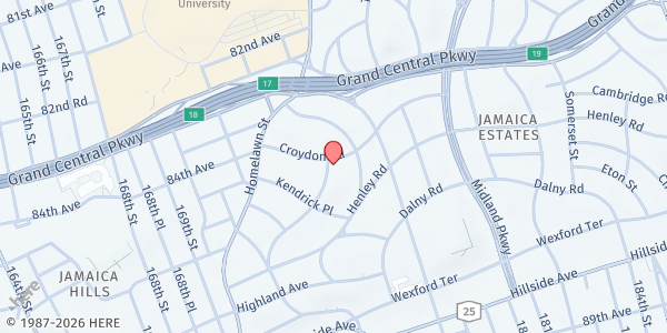 Map showing All My Children Daycare: Mayfield Road at 175-44 MAYFIELD ROAD, Jamaica, NY