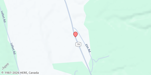 Map showing Immanuel Ministries Java Village Food Pantry at 4530 Main St. NYS Rte 78, Java Village, NY