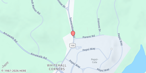 Map showing Amato Farm Stand at 121 Rt 100, Katonah, NY