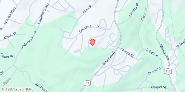 Map showing Ulster County WIC Kingston at 239 Golden Hill Ln, Kingston, NY