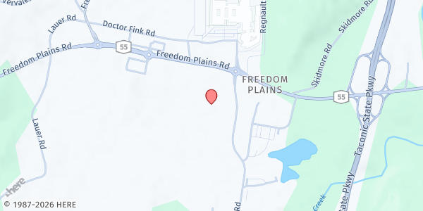 Map showing Love Reaches Out Food Pantry at 1138 Route 55, Lagrangeville, NY