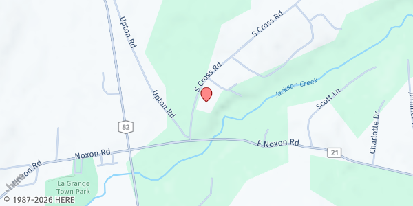 Map showing TRINITY UNITED METHODIST FOOD PANTRY at 6 South Cross Road, Lagrangeville, NY