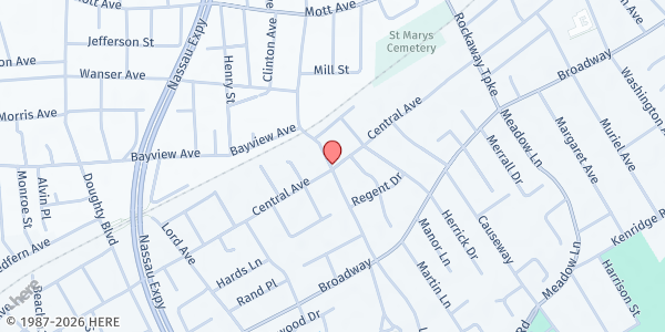 Map showing Gammy's Pantry at 270 Lawrence Ave., Lawrence, NY