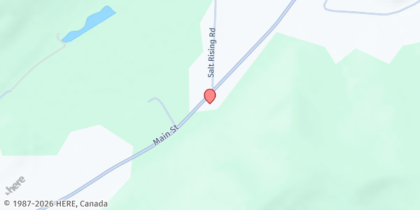 Map showing Bolivar Community Food Pantry at 8265 Main St, Little Genesee, NY