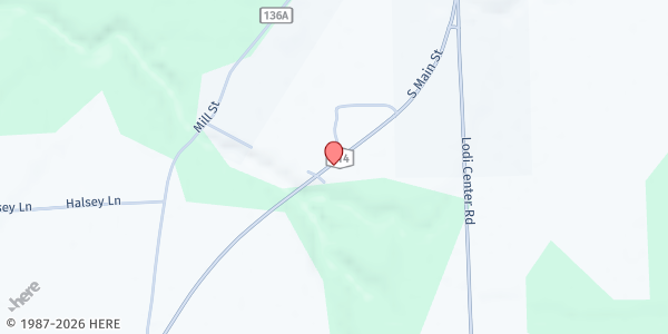 Map showing Lodi Food 4 All at 8591 State Route 414, Lodi, NY