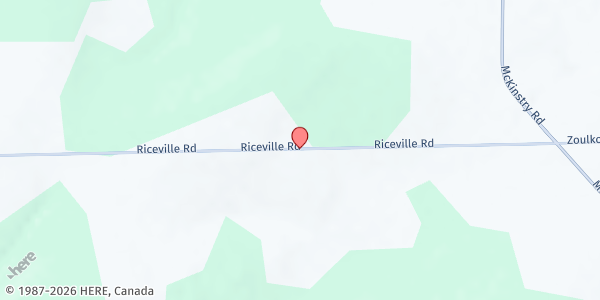 Map showing Perfectly Blended Farm Farm Stand at 3819 Riceville Rd, Machias, NY