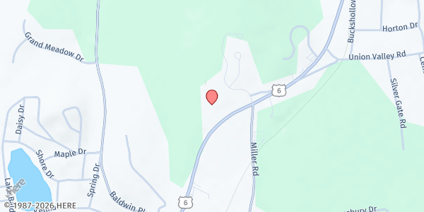 Map showing Carmel Friendship Center at 180 Route 6, Mahopac, NY