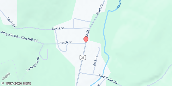 Map showing CHOW- Maine Federated at 2615 Maine St, Maine, NY