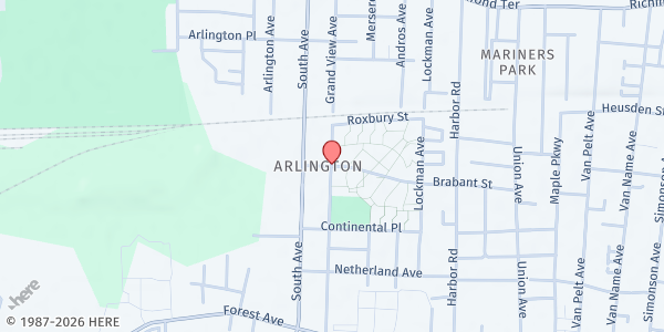 Map showing Project Hospitality @ Mariner's Harbor Houses at 349 Grandview Avenue, Mariners Harbor, NY