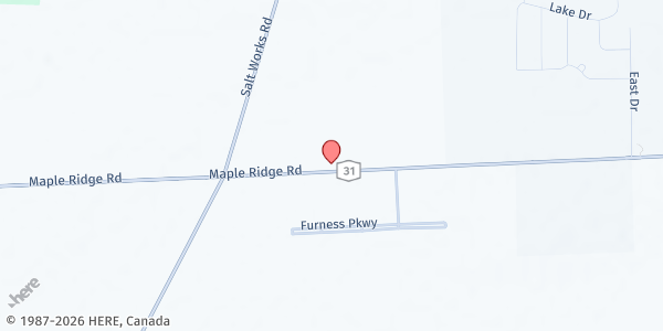 Map showing Calvary Cupboard - Food Pantry at 11031 Maple Ridge Rd, Medina, NY