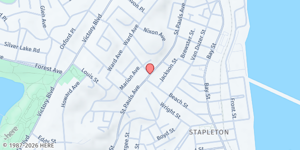 Map showing Feeding With TLC - Mid Island at 309 Saint Pauls Avenue, Mid Island, NY