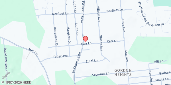 Map showing Holy Trinity Lutheran Church - Community FP at 93 Yaphank-middle Island Road, Middle Island, NY