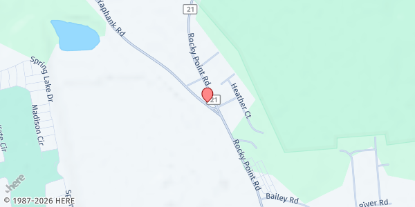 Map showing Temple Ministry CFC at 63 Miller Place-Yaphank Rd., Middle Island, NY